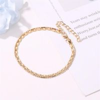 Fashion Bamboo Double-layered Rice Chain Anklet Nhdp145302 main image 4