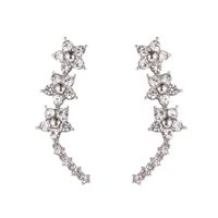 Stylish Cute Rhinestone Star Ear Cuff Clip Earrings Nhdp145328 main image 6