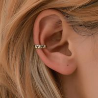 New Simple Copper Ear Cuff Clip Earrings Nhdp145330 main image 2