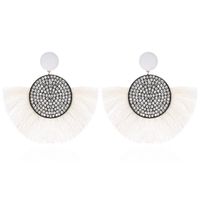 Fashion Geometric Alloy Artificial Gemstones Earrings Ear Studs sku image 6