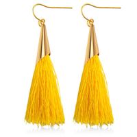 Fashion Multi-color Long Tassel Earrings Nhdp145120 sku image 1