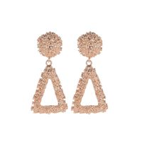 Fashion Openwork Frosted Triangle Earrings Nhdp145141 sku image 3