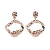 Européen Et Américain Exagérée Géométrie Boucles D'oreilles Irrégulière Rétro Boucles D'oreilles En Métal Femme Exotique Style Goutte Populaire Boucle D'oreille En Gros sku image 1