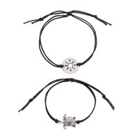 New Retro Rope Turtle Compass Bracelet Anklet Nhdp145300 sku image 1