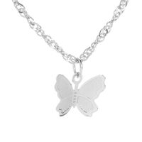 Cute Butterfly Copper Chain Necklace Nhdp145323 sku image 2