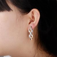 Stylish Individual Rhinestone Earrings Nhlj145727 main image 4