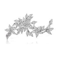 Jinse Falsche Liebe Brosche Kupfer Eingelegter 3a Zirkon Schmuck Koreanische Mode Einfache Weibliche Brosche Hersteller Großhandel Zubehör main image 2