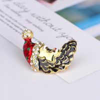 Womens Christmas Hat Drop Oil Alloy Brooches Nhdr145780 main image 5