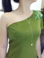 Fashion Zircon Beads Pendant Adjustable Necklace Nhlj145820 main image 3