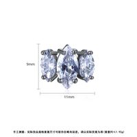 Womens Geometric Copper Inlay Zircon Earrings Nhtm145847 main image 6