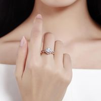 Koreanische Version Der Mode All-match-diamant-zirkon-ring Weiblich  Hot Style Quelle Schmuck Großhandel 96961 main image 5