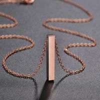 Fashion Geometric 304 Stainless Steel Plating 18K Gold Plated Unisex Necklace main image 5