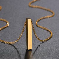 Fashion Geometric 304 Stainless Steel Plating 18K Gold Plated Unisex Necklace main image 6