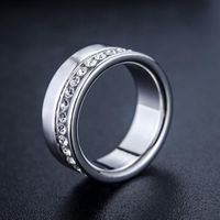 All-match-persönlichkeit Kreativer Diamant-platinum-ring Außenhandel Modeschmuck Ring 10836002 main image 4