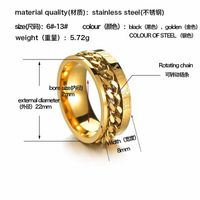 Fashion Geometric 201 Stainless Steel 18K Gold Plated Unisex main image 3