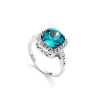 Exquisiter, Super Blinkender Diamant Kristall Ring, Schönes Temperament, Braut Kleid, Ornament, Ring, , Heiße Lieferung 115185 main image 5