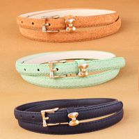 New Fashion Bow Leather Fine Women Belts Nhpo145945 main image 3