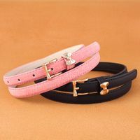 New Fashion Bow Leather Fine Women Belts Nhpo145945 main image 5