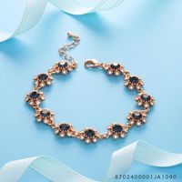 Fashion Luxury Love Tears Zircon Imitated Crystal Bracelet Nhlj145868 sku image 3