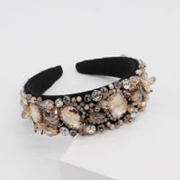 Neues Europäisches Und Amerikanisches Barockmode-stirnband, Reis Perlen, Diamant-luxus-palast-laufsteg, Schönes Stirnband main image 5