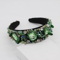 Neues Europäisches Und Amerikanisches Barockmode-stirnband, Reis Perlen, Diamant-luxus-palast-laufsteg, Schönes Stirnband sku image 1