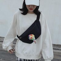 Koreanische Ulzzang Studentin Cartoon Niedliche Bären Tasche Brusttasche Ins Mädchen Antike Kindliche Kleine Umhängetasche main image 4