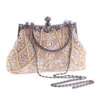 Vintage Heavy Craft Beaded Embroidered Bag Evening Wear Portable Evening Bag Nhyg146464 main image 1
