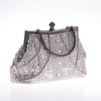 Vintage Heavy Craft Beaded Embroidered Bag Evening Wear Portable Evening Bag Nhyg146464 main image 11