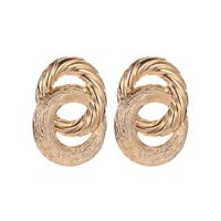 Womens Geometry Electroplated Metal Earrings Nhcu146598 main image 6