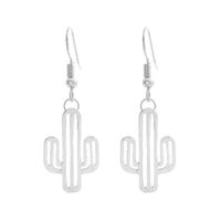 Stylish And Simple Hollow Cactus Earrings Nhcu146630 main image 1