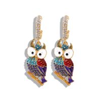 Cute Lemon Alloy Rhinestone Earrings Nhjq146713 main image 9