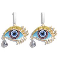 Cute Lemon Alloy Rhinestone Earrings Nhjq146713 main image 10