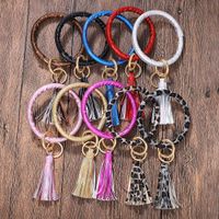 Pu Leather Pendant Keychain Bracelet Nhjq146715 main image 4