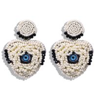 European And American Magic Eye Rice Beads Tassel Earrings Nhjq146720 main image 11