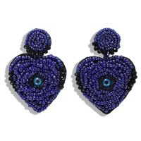 Européen Et Américain Tendance Nouvelle Drôle Mignon Grands Yeux Boucles D'oreilles Européen Et Américain Diable Eye Perle Gland Boucles D'oreilles Bijoux main image 9