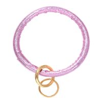 Korean Version Of The Simple Leather Large Circle Bracelet Nhjq146695 sku image 5