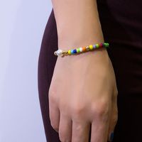 Ethnic Style Beads Color Rice Beads Adjustable Bracelet Nhxr146718 sku image 2