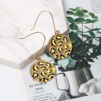 Simple Circle Alloy Drop Oil Earrings Nhjj146813 main image 5