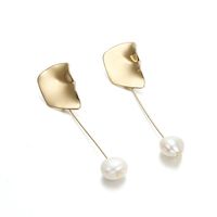 Trendy Minimalist Geometric Metal Beads Earrings Nhpf146861 main image 6