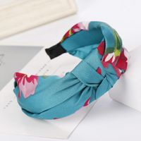 New Boho Flower Print Headband Nhhv146890 main image 6