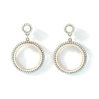 Simple Round Ring Earrings Nhll146952 main image 6