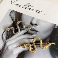 European And American Exaggerated Fashion Snake-shaped Design Hair Accessories Nhyq147024 main image 3