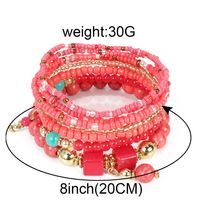Fashion Bohemian Multilayer Rice Bead Bracelet Nhct147072 main image 6