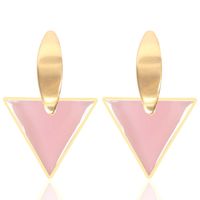 Mode Geometrisches Dreieck Acryl Acetat Platte Ohrringe Im Europäischen Und Amerikanischen Stil Neue Ohrringe Frauen F3110 main image 11