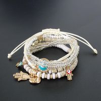 Retro Simple And Colorful Cute Personality Palm Multi-layer Bracelet Nhct147095 main image 5