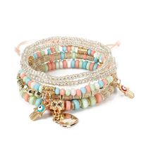 Retro Simple And Colorful Cute Personality Palm Multi-layer Bracelet Nhct147095 main image 7