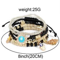 Retro Simple And Colorful Cute Personality Palm Multi-layer Bracelet Nhct147095 main image 6