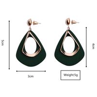 En Bois Boucles D'oreilles Coréenne Style Personnalisé Boucles D'oreilles Simple Tout-match Bois Longue Oreille Goujons Boucles D'oreilles Femelle Ventes Directes D'usine main image 6