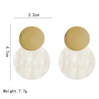 Simple Round Elegant Earrings Nhpf147245 main image 6