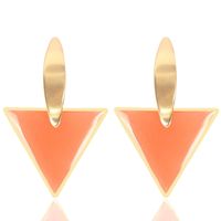 Pendientes De Placa De Acetato Acrílico Triángulo Geométrico De Moda Nhct147083 sku image 2